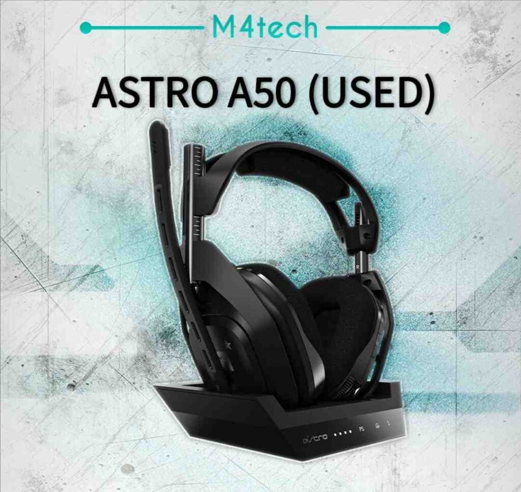 Astro A50 Gaming Headphone ( Used But New Look )