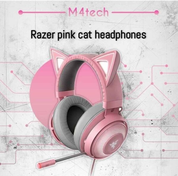Razer Pink Cat Headphone